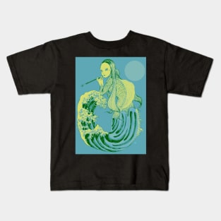 Wave Mermaid Kids T-Shirt